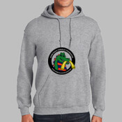 Adult and Youth Hooded Sweatshirt with Front Print